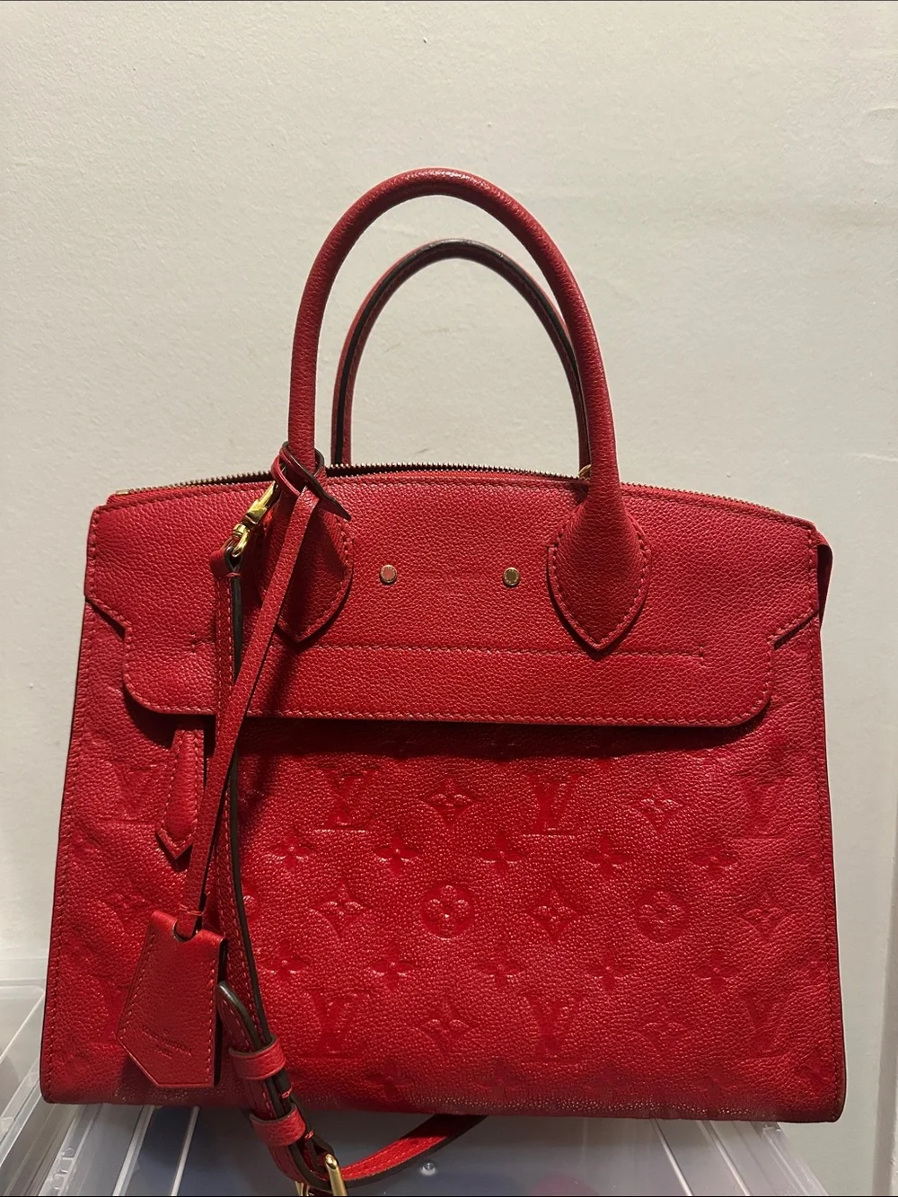 LOUIS VUITTON MONOGRAM EMPREINTE PONT NEUF MM